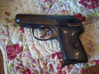P-64 with black pearl grips